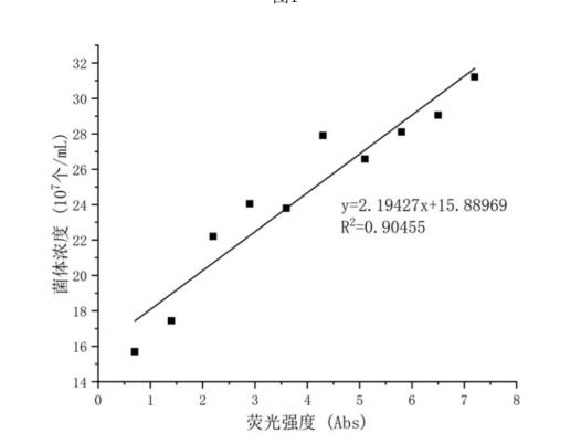 荧光分光光度法测定硫酸盐还原菌SRB菌株标准曲线、生长曲线